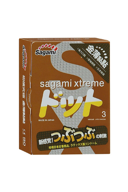 Презервативы усиливающие ощущения SAGAMI Xtreme Feel UP (3 шт)