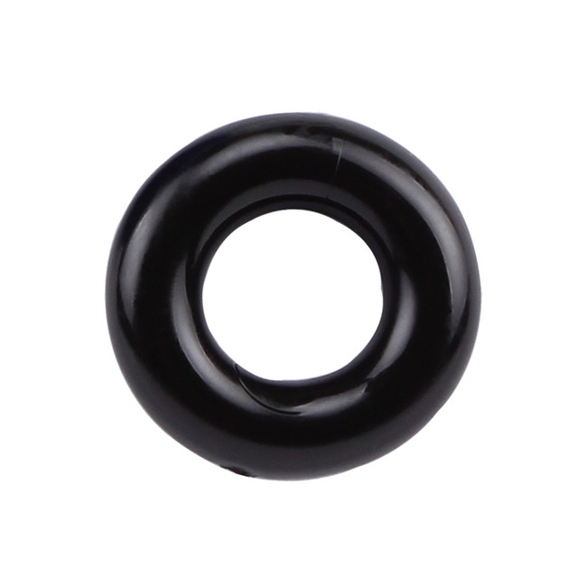Эрекционное кольцо Donut Rings Chisa-Novelties черного цвета