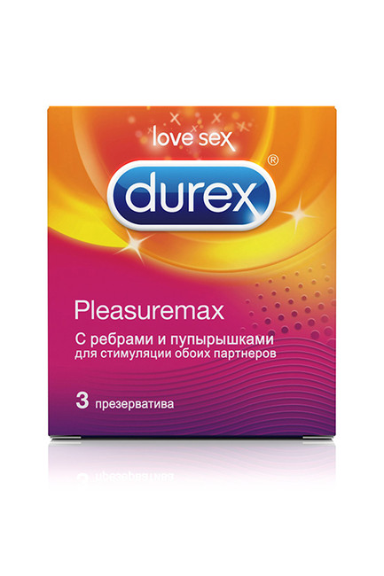 Презервативы Durex N3 Pleasuremax рельефные