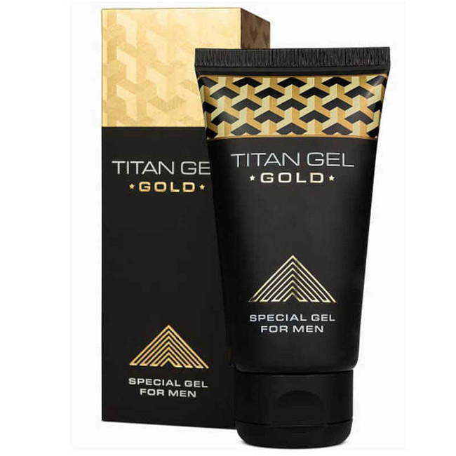 Гель для увеличения пениса Titan Gel Gold Tantra  50 мл.