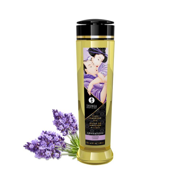 Массажное масло Shunga Erotic Massage Oil (чувственность/лаванда 240 мл)
