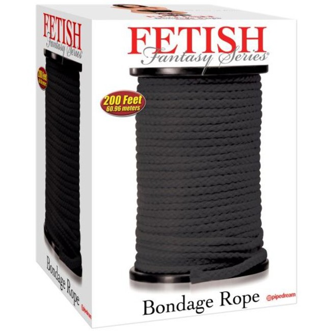 Веревка для связывания 61 м Bondage Rope Black