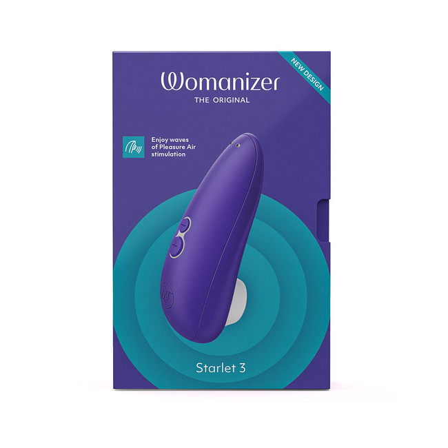 Бесконтактный клиторальный стимулятор Womanizer Starlet 3 blue (6 режимов вибрации)