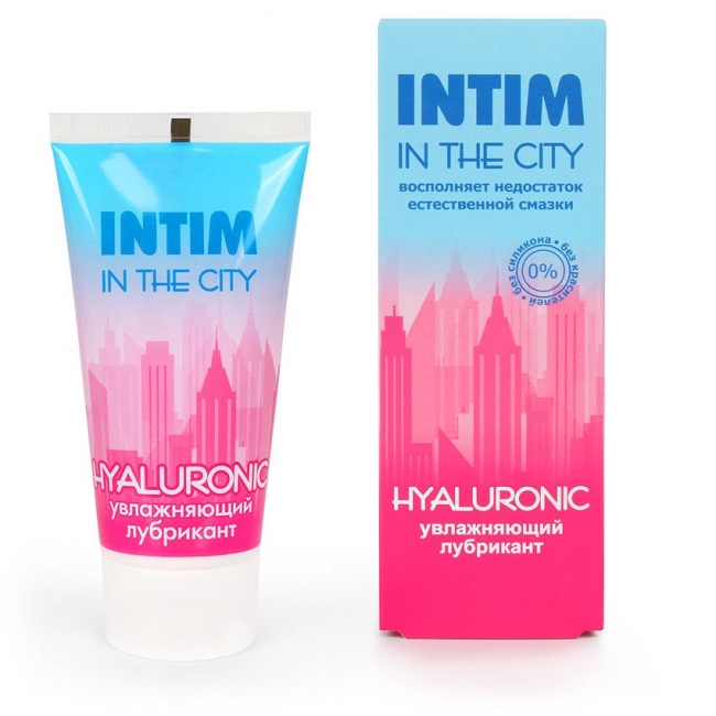 Лубрикант увлажняющий Intim in the city hyaluronic