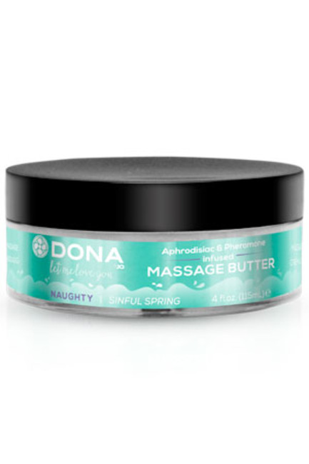 Увлажняющий крем-масло для массажа DONA Massage Butter Naughty Aroma - Sinful Spring 115 мл