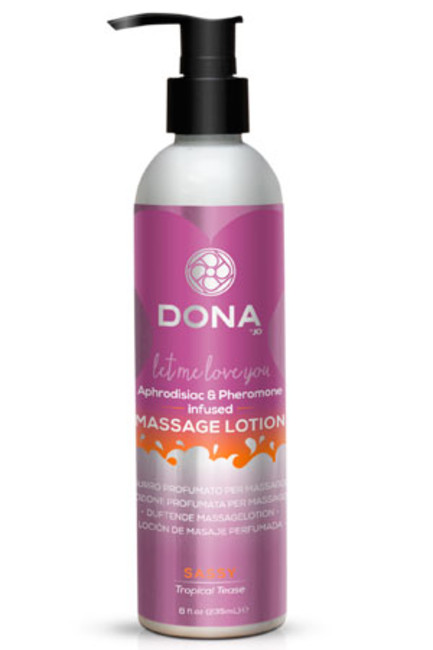 Увлажняющий лосьон для массажа Dona Massage Lotion Sassy Aroma Tropical Tease  235 мл