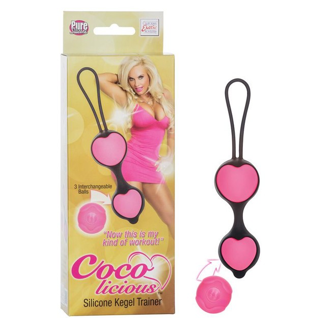 Анально-вагинальные силиконовые шарики Coco Licious (3 шт)