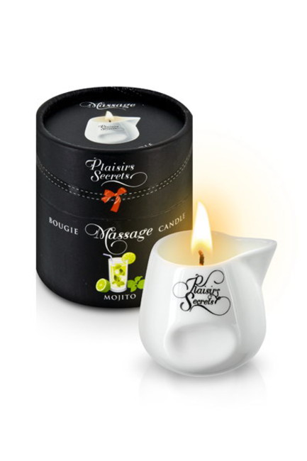 Массажная свеча с ароматом мохито Bougie Massage Candle (80 мл)