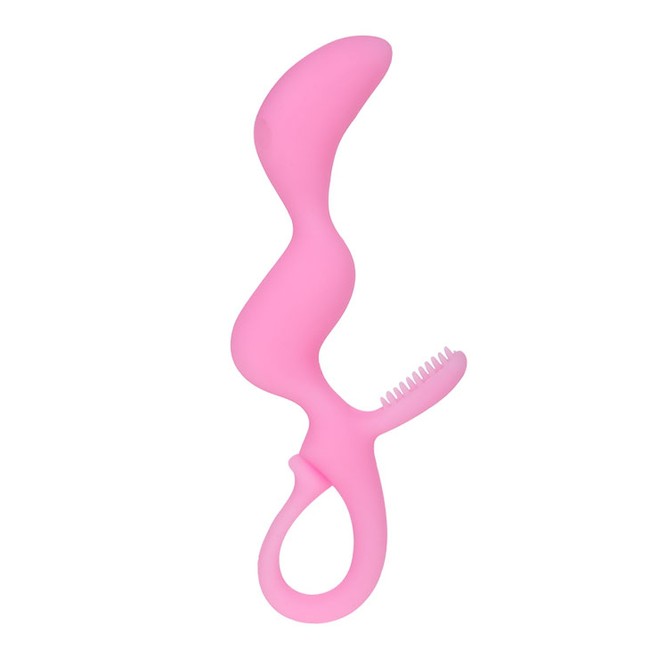 Рельефный силиконовый G-стимулятор Fabulous Lover, розовый