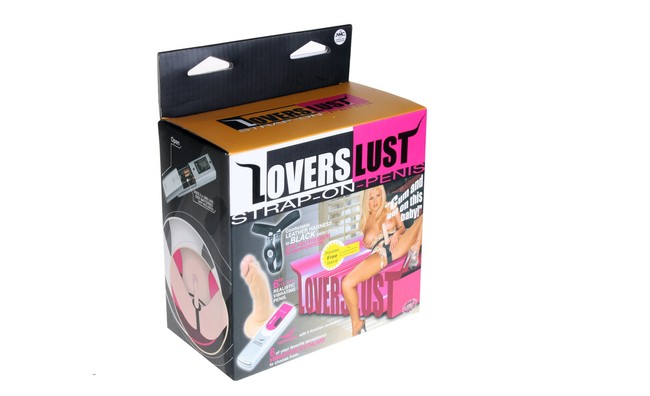 Страпон Lovers Lust (16 см, телесный)