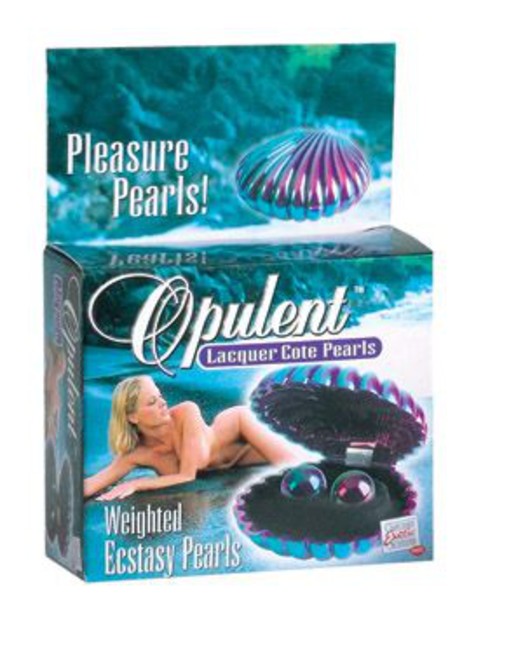 Вагинальные шарики в ракушке Pleasure Pearls Opulent