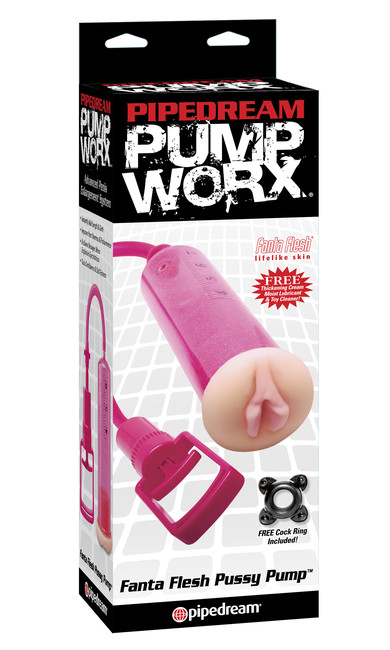 Помпа мужская Pump Worx с насадкой-вагиной