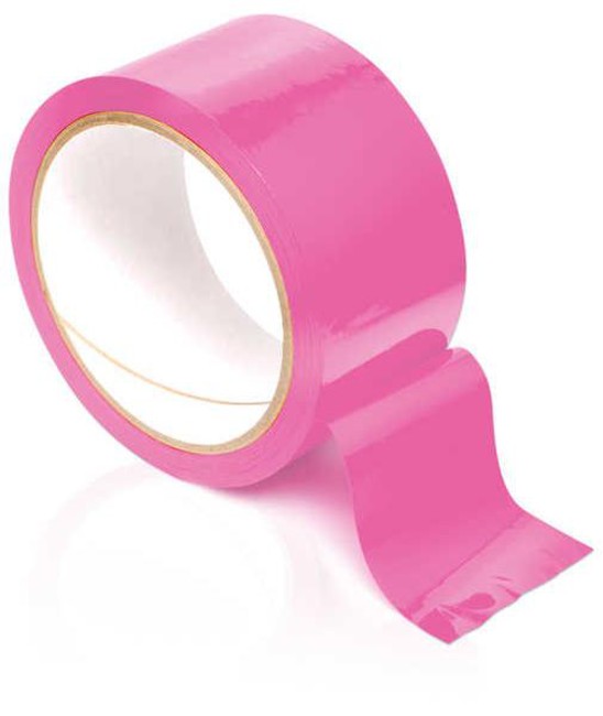 Розовый скотч для связывания Pleasure Tape