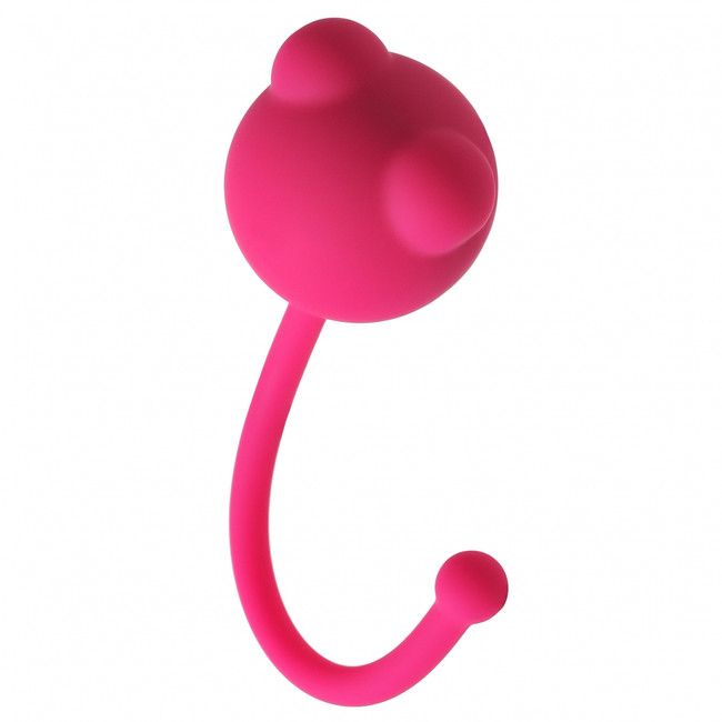 Небольшой шарик в силиконовой оболочке Roxy (ярко-розовый)