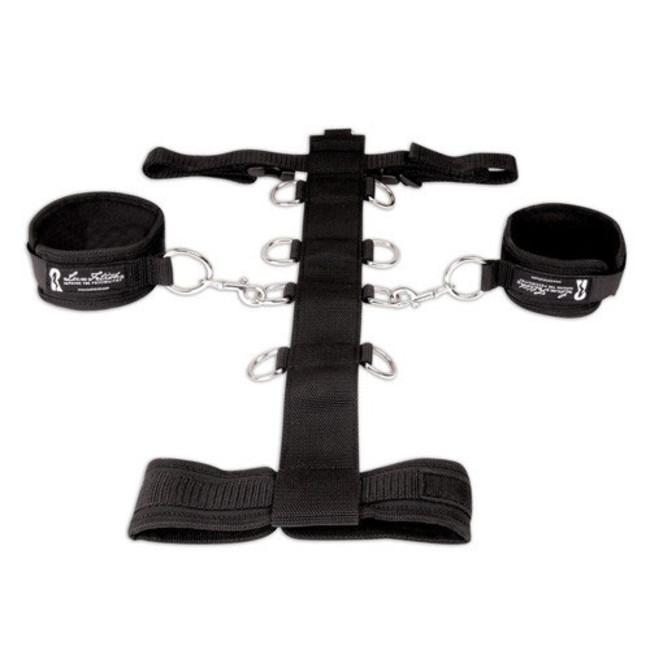 Комплект для фиксации 3 Adjustable Neck & Wristraint Set (черный с серебряным)