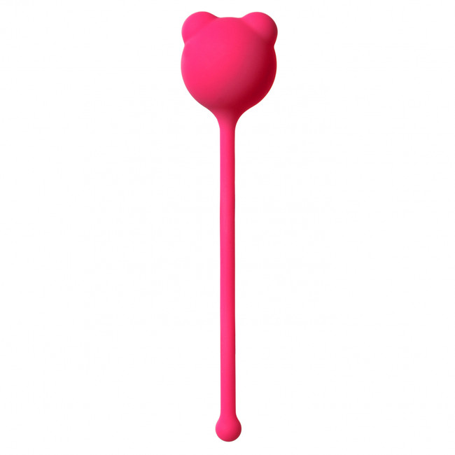 Небольшой шарик в силиконовой оболочке Roxy (ярко-розовый)