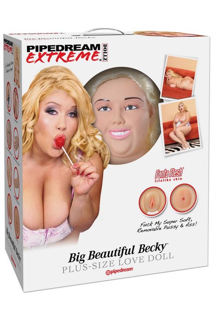 Пышная куколка с реалистичной вагиной Big Beautiful Becky