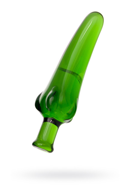 Стимулятор ануса в виде зеленого перца (14,5 см , зеленый)