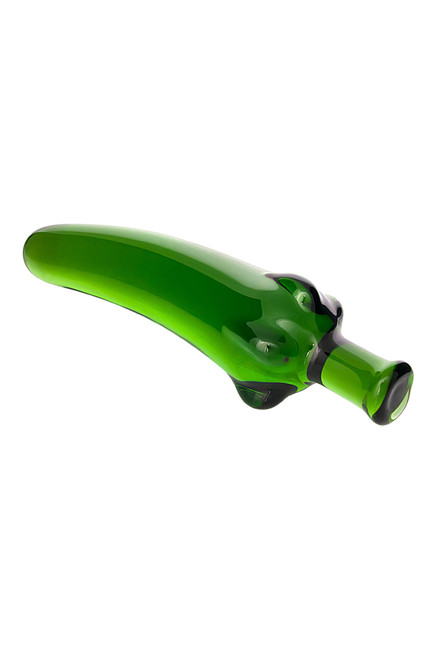Стимулятор ануса в виде зеленого перца (14,5 см , зеленый)