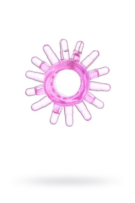 Кольцо гелевое розовое Toyfa