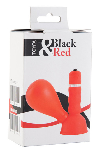 Вибропомпа красная для сосков Black&Red