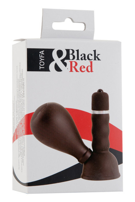 Вибропомпа черная для сосков Black&Red