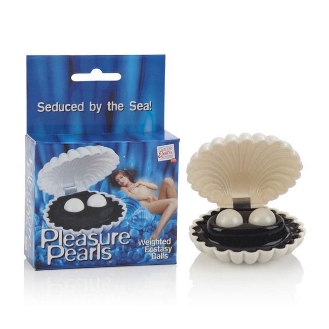 Вагинальные шарики в ракушке Pleasure Pearls