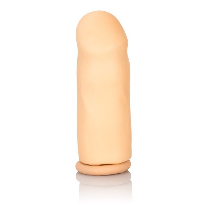 Удлиняющая пенис насадка Latex Extension Ivory 4''