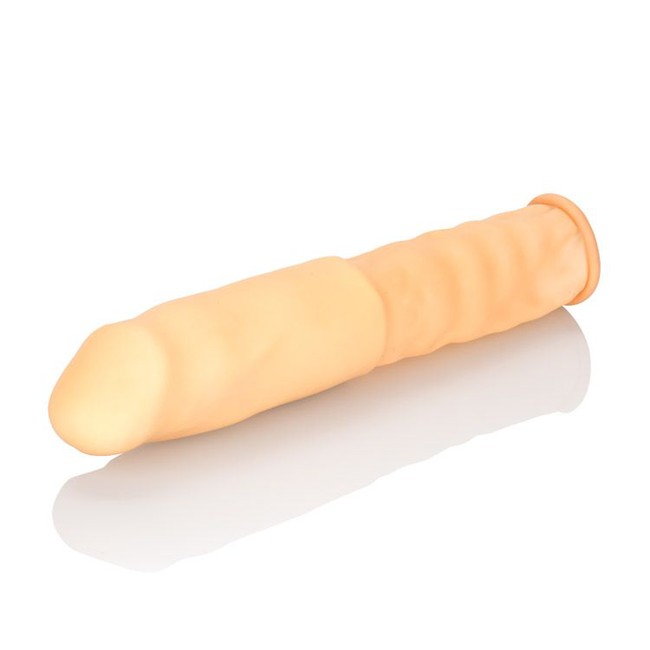 Удлиняющая пенис насадка Latex Extension Ivory 4''