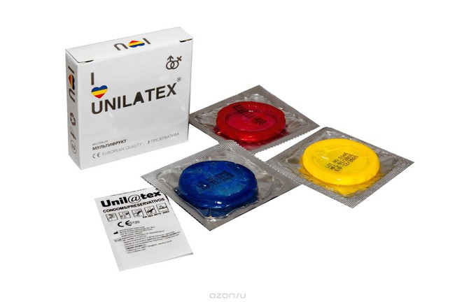 Презервативы UNILATEX мультифрукт (3 шт.)