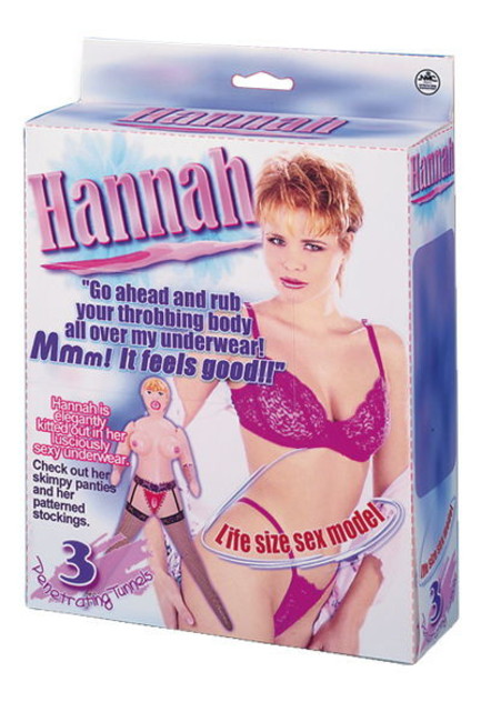 Надувная кукла для секса Hannah ( 150 см , телесный)