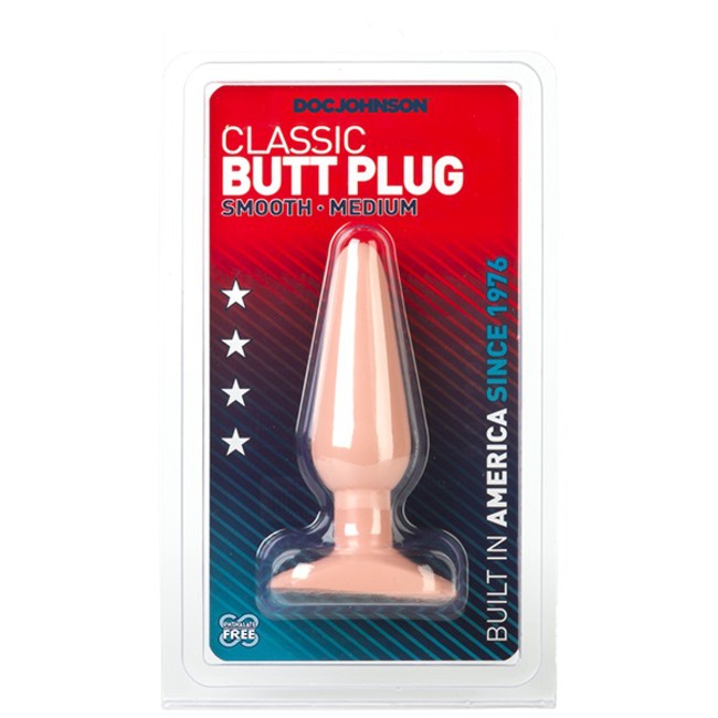 Анальная пробка «Classic Butt Plug Smooth Medium»