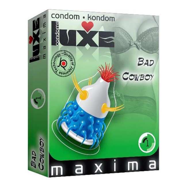 Презерватив Luxe (злой ковбой , 1 шт)