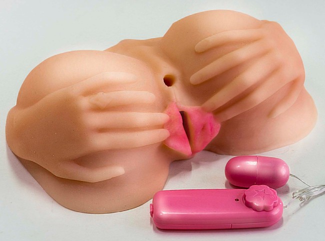 Мастурбатор вагина с руками и вибрацией (в прозрачной коробке)