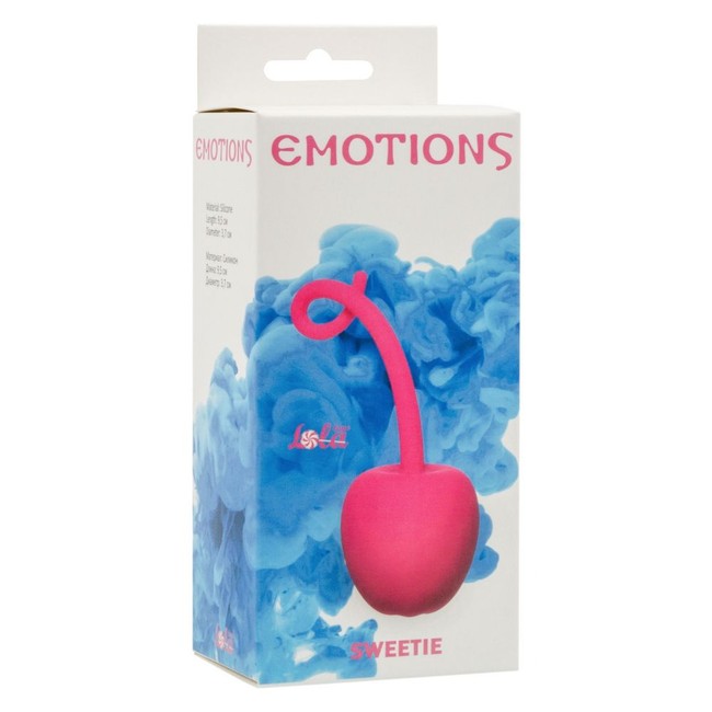 Стимулятор-шарик со смещенным центром тяжести Emotions Sweetie Pink (9.5 см , розовый)