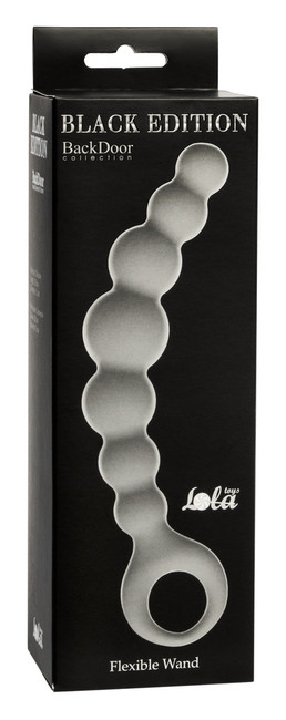 Анальная цепочка Flexible Wand (18 см , серый)