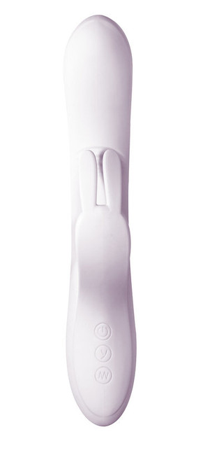 Перезаряжаемый вибратор Love story White Rabbit в подарочной упаковке , 7 режимов вибрации (21 см, белый)