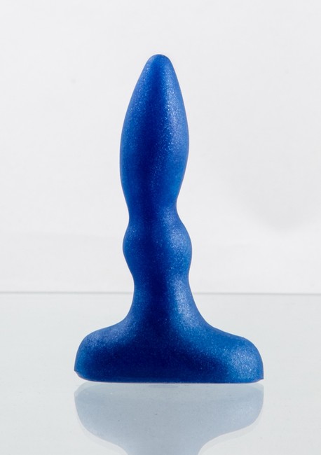 Анальный стимулятор Beginners P-Spot Massager Blue (11 см , синий)