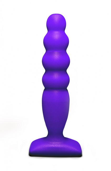 Анальный стимулятор Small Bubble Plug purple (11 см , фиолетовый)