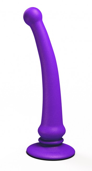 Анальный стимулятор-насадка для страпон-трусиков Rapier Plug Purple (15 см , фиолетовый)