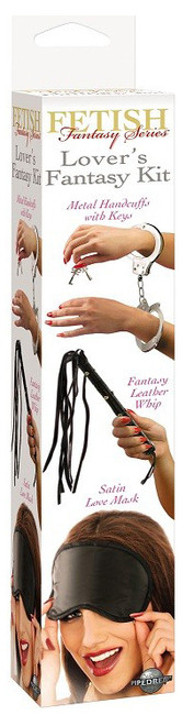Fetish Fantasy Series набор Lover's Fantasy Kit: наручники+плетка+маска