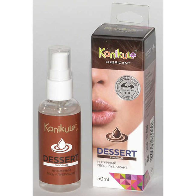 Лубрикант Kanikule Desert со вкусом «Горячий шоколад» на водной основе, 50 мл