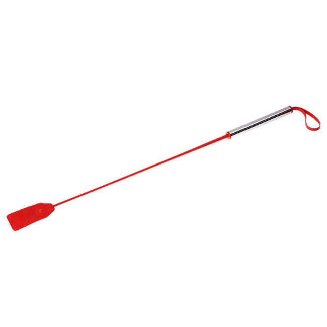 Красный стек с хромированной ручкой