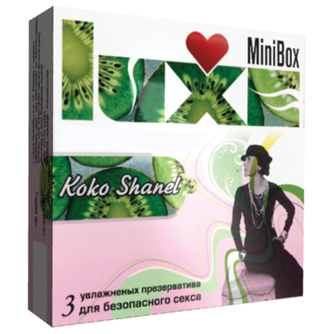 Ароматизированные презервативы Luxe «Коко шанель»
