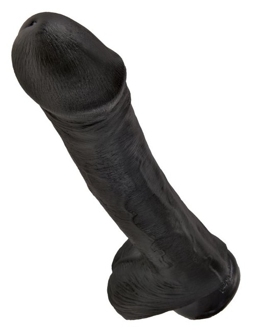 Фаллоимитатор-гигант черный King Cock 13 Cock with Balls