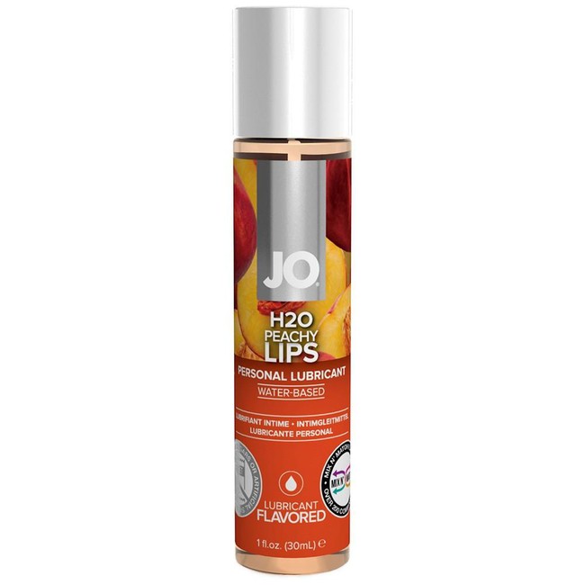 Вкусовой лубрикант на водной основе персик Peachy Lips 30 мл