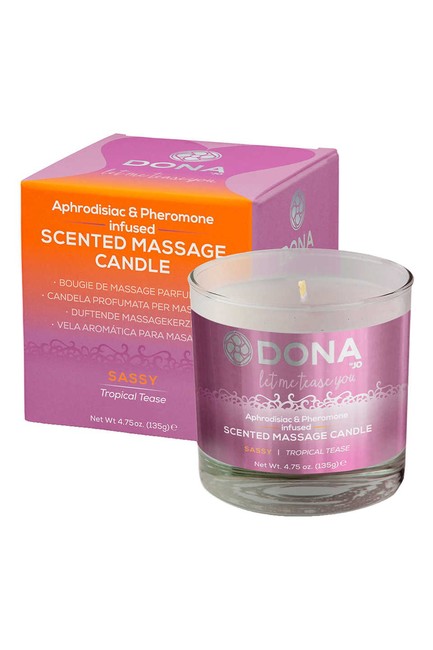 Массажная свеча Dona Scented Massage Candle Sassy Aroma Tropical Tease