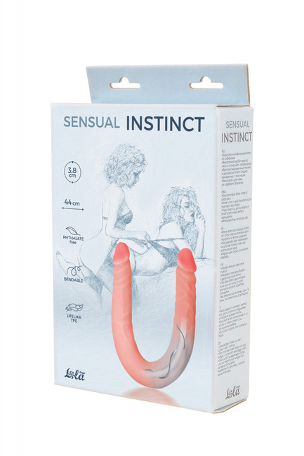 Гнущийся фаллоимитатор Sensual Instinct , 44 см