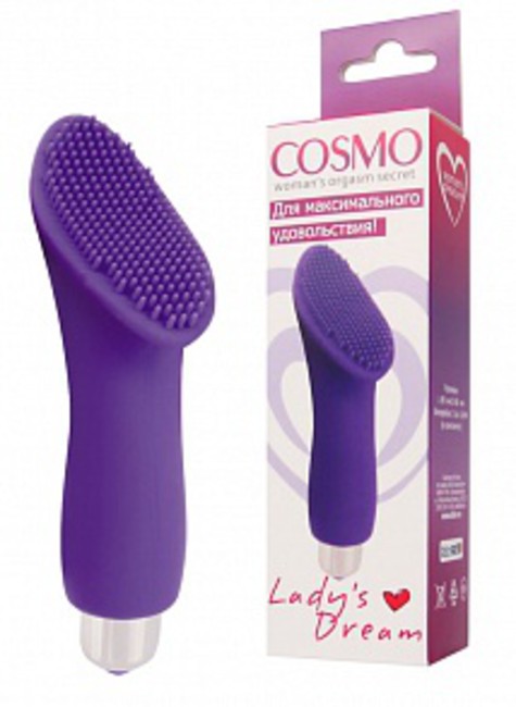Клиторальный вибромассажер Cosmo Ladys Secret, фиолетовый