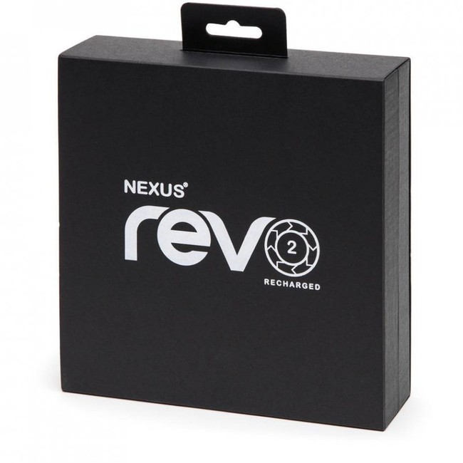 Вибромассажер простаты с вращающейся головкой Nexus Revo 2 Black (черный)